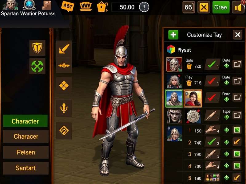 Spartan Warrior Quest Game Screenshot